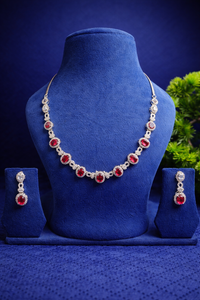 Elegant Party Wear Jewellery Set (MAN22)