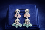 Pastel Pearl American Diamond Necklace Set (MAN24)
