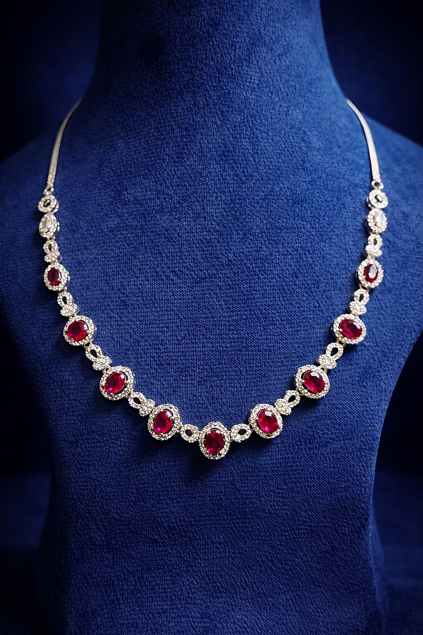Elegant Party Wear Jewellery Set (MAN22)