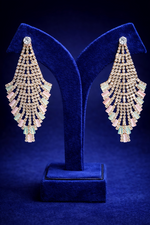Elegant Crystal Tassel Drop Earrings for Women (EAR1)