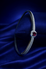 Premium Ruby Crystal Bracelet (BAR3)