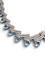 Crystal Drop American Diamond Necklace Set (MAN19)