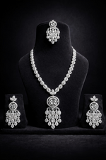 Luxury American Diamond Necklace Set (MAN01)