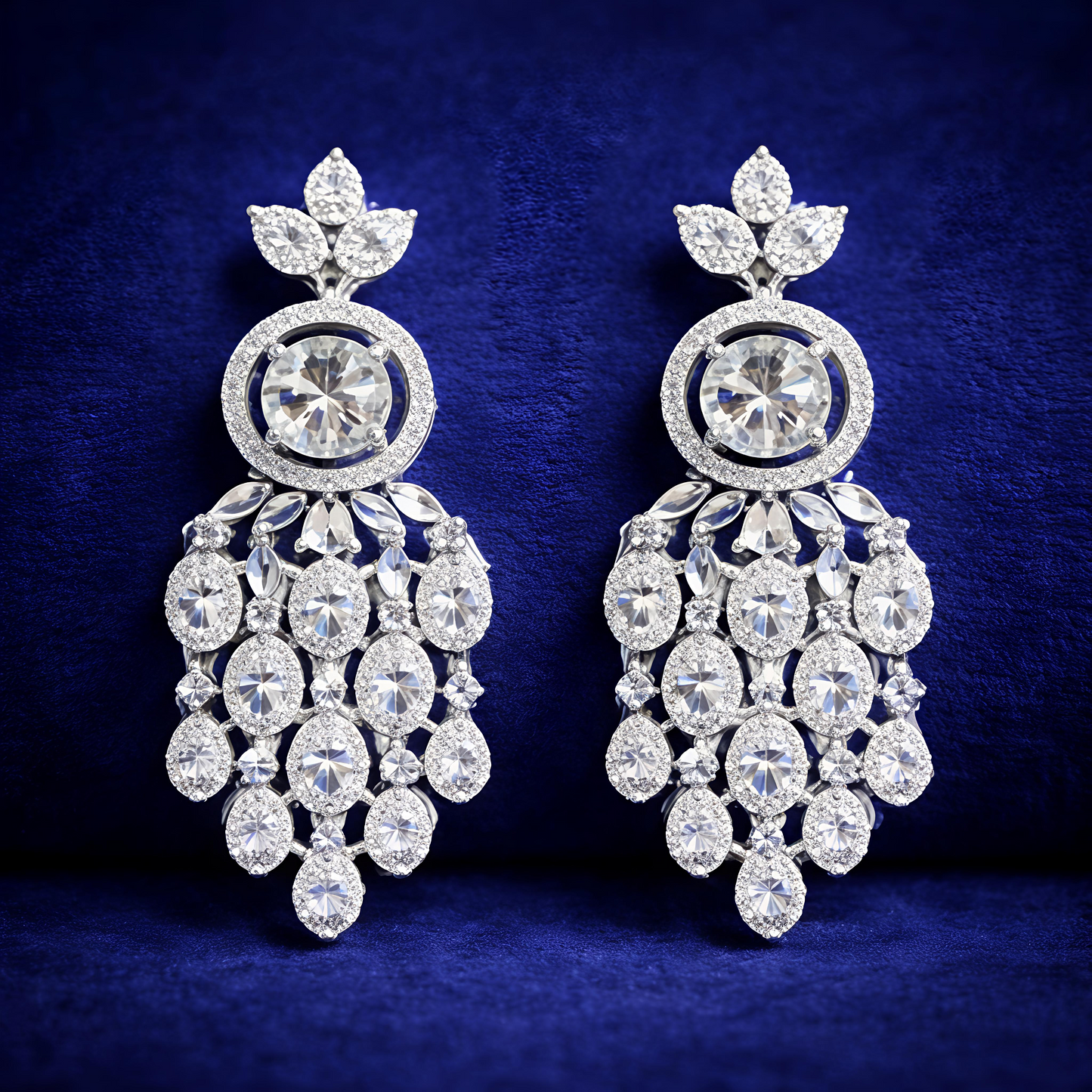 Luxury American Diamond Necklace Set (MAN01)